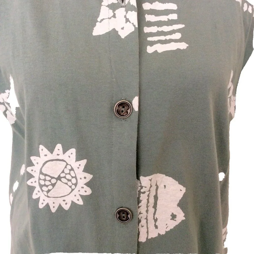 Easy Apparel Seafoam Green Medium Beachy Maxi Skirt & Jacket